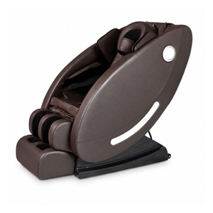 Sillón de Masaje Shiatsu Marrón de Gravedad Cero, Reclinable, Tapizado en Cuero, para Cuerpo Completo, con Enchufe, para Hogar, Oficina, Hotel, Salón - Product Image 2