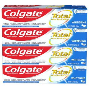 Pasta Dental Blanqueadora Total, Fórmula Orgánica para el Hogar, 4.8 Oz - 10 Beneficios, Incluyendo Alivio de la Sensibilidad, Blanqueamiento con Menta - Product Image 2