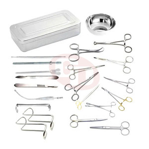 El Kit de instrumentos quirúrgicos generales incluye fórceps de abrazadera de soporte de aguja y juego de instrumentos quirúrgicos de tijeras quirúrgicas - Product Image 4