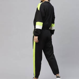 Survêtement de sport élégant à manches longues pour femmes de grande taille, confortable et pour une tenue décontractée et des activités sportives en hiver - Product Image 3