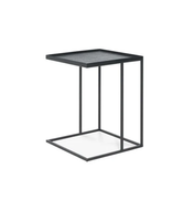 Mobilier de maison moderne Table d'appoint en métal Table basse en bois de stockage pour salon décoratif-Fabricant de gros exportateur