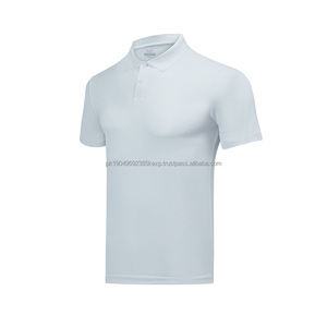 Meilleur prix Chemises de golf pour hommes en polyester tricoté à manches courtes, séchage rapide, personnalisables, marque privée, pour l'été - Product Image 2