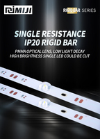 12 pièces de bandes rétroéclairées 12W, boîte à lumière 12V, perles 2835, lampe réfléchissante diffuse, modules LED pour enseignes lumineuses, panneaux publicitaires, barre LED