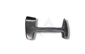 Pro Horse Care Instrument vétérinaire maréchal-ferrant outil sabot tampon fer nickel poli Nickel qualité cheval sabot tampon pour fer à cheval - Product Image 6