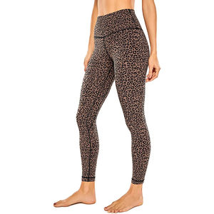 Mujeres Leggings Yoga Fitness Cintura alta Lápiz Pantalones Gimnasio Entrenamiento Deporte Mujer Medias Leggings ajustados - Product Image 1