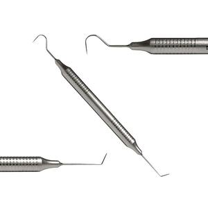 23-6 Double Ended <b>Dental</b> Explorer Tips Spring Tempered Stainless Steel Manually Ground to High Tolerances - Product Image 6