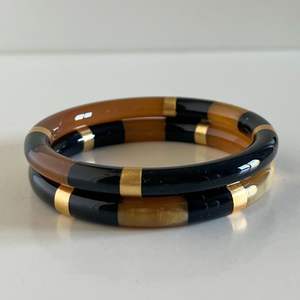 FRIENDLY BUFFALO HORN Hecho a mano de lujo al por mayor Natural Buffalo Ox Cow Horn Bangle Joyería de moda para hombres y mujeres - Product Image 3