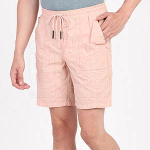 Pantalones cortos ligeros personalizados para hombre con el último diseño ropa informal de cintura media al por mayor - Product Image 3