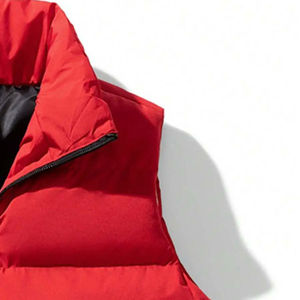 2024 New Design Wholesale Blank Heated Winters Wear <b>Women</b> Puffer <b>Vest</b> Polyester Windproof Sustainable Reversible Puffer <b>Vest</b> - Product Image 4