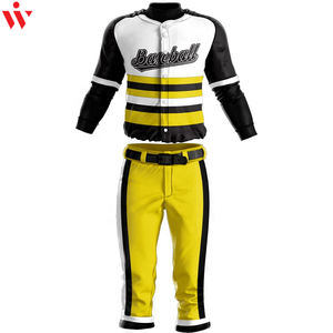 ชุดกีฬาเบสบอลและซอฟต์บอลสำหรับเยาวชนชุดกีฬาสำหรับผู้ใหญ่พร้อมกางเกงสีขาวพิมพ์ลายสำหรับใส่เล่นกีฬา - Product Image 4