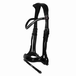 Brida de cuero de caballo occidental de alta calidad, la mejor calidad para montar, logotipo personalizado, precio bajo - Product Image 1