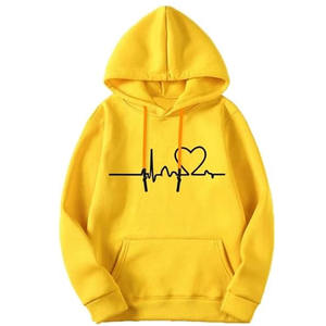 เสื้อฮู้ดแขนยาวลำลองสำหรับงานพิมพ์ลายตามสั่ง เสื้อฮู้ดแบบสวมหัว ผ้าฝ้าย 100% สำหรับฤดูหนาว บริการ OEM - Product Image 1