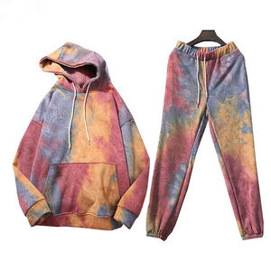 2026 Tracksuit for sale Low Price New Arrival Best Quality Design Customized Men's <b>Tie</b> <b>Dye</b> Tracksuits Breathable Quick Dry - Product Image 5