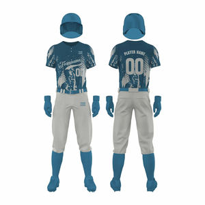 2026 uniformes de Baseball de sublimation personnalisés de haute qualité maillots de Polyester unisexes Logo personnalisé grande taille séchage rapide évacuation de l'humidité - Product Image 2