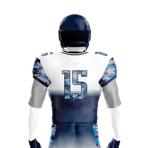 เสื้อฟุตบอลอเมริกันแบบกำหนดเองขายดีอันดับต้นๆ คุณภาพสูง 100% ขายส่ง OEM ODM ราคาถูก ชุดแห้งเร็ว ขาสั้น - Product Image 5