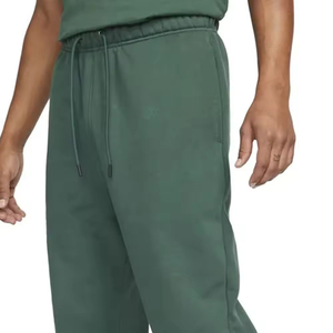 Verde oscuro 100% algodón hombres elásticos en blanco Jogger pantalones transpirables correr Joggers para Hombres estilo liso trajes/conjuntos - Product Image 4