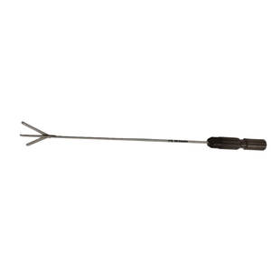 Instrument chirurgical réutilisable et autoclavable pour la rétraction hépatique, rétracteur hépatique à 3 pales, tige de 5 mm, longueur de 330 mm - Product Image 1