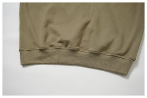 Sweat à capuche en coton épais et surdimensionné pour homme Pull streetwear à capuche avec logo personnalisé et motif solide Design personnalisable - Product Image 6