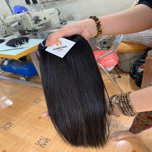 Extensiones de cabello humano natural, extensiones de cabello liso, doble hueso dibujado, vietnamita Virgen sin procesar, proveedor al por mayor - Product Image 3