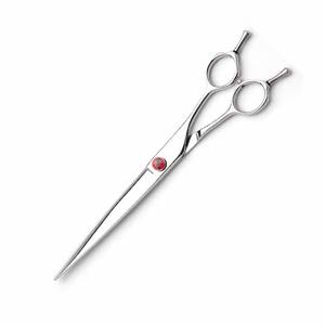 8 pouces ciseaux pour animaux de compagnie pour le toilettage des cheveux miroir polonais Double doigt et vis réglable animaux ciseaux à cheveux - Product Image 6