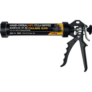 Pistola de Calafateo Manual de Grado Industrial Tipo HPS 400 para Cartuchos/Bolsas de 310-400 ml con Diseño de Fácil Uso IRION - Product Image 3