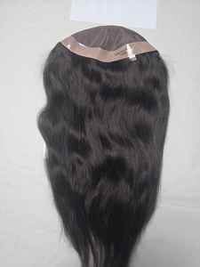 Toupet de cheveux mono pour femmes avec cheveux humains indiens, styles multiples (vague d'eau, vague naturelle, etc.) Léger 100-150g - Product Image 5