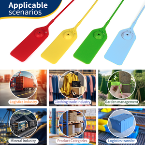 PTS-005 настраиваемый одноразовый пластиковый защитный замок и плотный элемент для упаковки вскрытия - Product Image 4