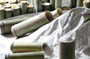 Venta al por mayor de productos de extracto de hierbas de sal de bambú cultivado salvaje envasado al vacío tarro de cristal puede cuidado bucal cuidado de la piel artículos de salud - Product Image 3