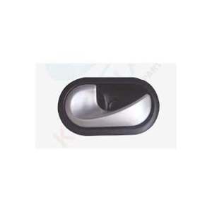 Poignée de porte intérieure chromée Ozar côté droit pour Clio-Logan modèle 09 6r087-r Garantie de 2 ans Ajustement universel - Product Image 1