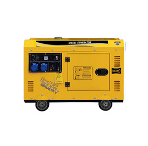 Générateur diesel portable de petite puissance 10 KVA à démarrage automatique 4 temps pour usage commercial - Product Image 6