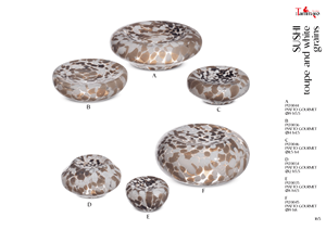 ของตกแต่งบ้านหรูหรา Tammaro Home Sushi Murano Glass ดีไซน์งานฝีมืออิตาลีระดับพรีเมียม - Product Image 2