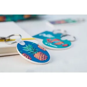 Porte-clés promotionnel personnalisé avec design en mousse B - Product Image 3