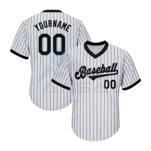Camiseta de Béisbol Ajustada de Alta Calidad con Logotipo Personalizado Estampado Nuevo Diseño de Cuello Redondo Personalizado Ropa Deportiva de Corte Bajo - Product Image 2