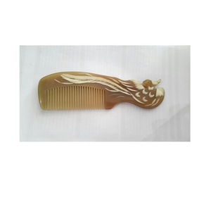 หวีเขาควายสำหรับดูแลเส้นผมและมีสไตล์คุณภาพสูง - Product Image 6