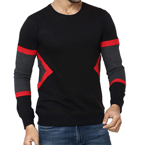 Vente en gros de vêtements de sport d'extérieur pour hommes sweatshirts en coton et polyester de couleur unie avec impression d'hiver teinte vêtements d'hiver nouveauté - Product Image 3