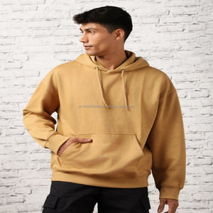 Nueva Sudadera con Capucha de Algodón Grueso de 400 g/m², Personalizable, Talla Grande, Ropa Deportiva para Hombre y Mujer - Product Image 3