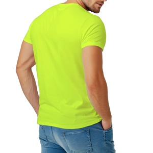 Camisetas de Cuello Redondo para Hombre, Color Sólido, Impresión Personalizada, 100% Algodón, Ropa de Verano de Alta Calidad, Corte Regular, Manga Corta, Transpirable - Product Image 5