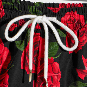 Conjunto de Verano para Hombre de 2 Piezas, Pantalones Cortos y Camiseta de Tela de Rizo, Logotipo Personalizado, Secado Rápido, Poliéster/Algodón - Product Image 1