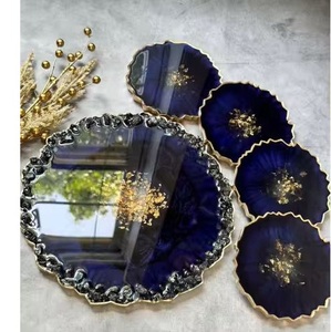 Hermosa bandeja de resina para decoración de sala de estar - Product Image 4