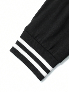 สั่งซื้อเลย! เสื้อยืดคอกว้างแขนยาวผู้ชาย ขายส่ง ผ้าฝ้าย 100% สำหรับทำงาน ออกกำลังกาย ใส่ลำลอง  รับสกรีนโลโก้ - Product Image 3