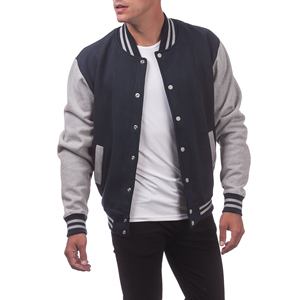 Chaquetas universitarias para hombre hechas a medida con múltiples bolsillos de manga larga/estilo de ropa de calle para hombre, diseño de cuello redondo, chaquetas universitarias para hombre - Product Image 5