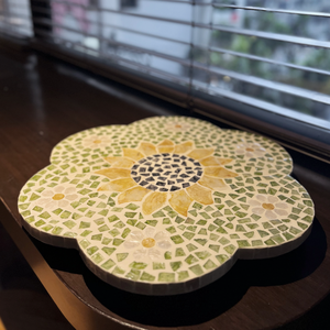 Bandeja de Servicio de Lujo Art Deco con Mosaico de Concha de Nácar Hecha a Mano con Tamaño Personalizable para Decoración de Bodas y Fiestas, Vietnam - Product Image 4