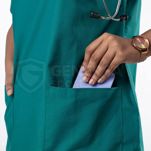 Nouvel arrivage Meilleure vente d'uniformes médicaux de haute qualité pour femmes tricotés 100% coton personnalisable - Product Image 6