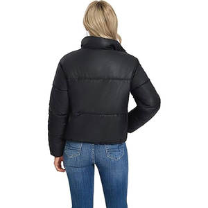 เสื้อแจ็คเก็ตผ้าฝ้ายแบบพองตัว เสื้อโค้ทกันหนาว กันน้ำ ระบายอากาศได้ดี คุณภาพสูง เสื้อคลุมมีเชือกผูก ซิปเก๋ไก๋ อุ่นสบาย สไตล์ลำลอง สำหรับอากาศหนาว - Product Image 2