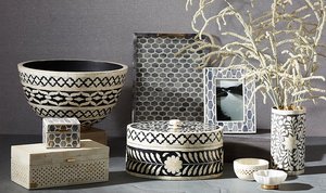 ชามรับประทานอาหารในห้องครัวดีไซน์แบบฝังฝังกระดูกสไตล์วินเทจเป็นมิตรกับสิ่งแวดล้อมปรับแต่งโลโก้ได้ตามต้องการ - Product Image 4