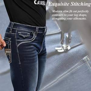 Vente en gros bon marché Pantalon en denim respirant pour hommes, vêtements décontractés, nouveau dernier style de pantalon en jean personnalisé pour toutes les saisons - Product Image 5