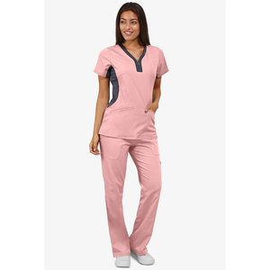 OEM V cuello Hospital Scrubs ropa de trabajo Doctor Scrubs uniforme médico Scrubs Hospital desgaste Cuidado DE LA SALUD - Product Image 1