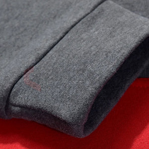 Conjunto de dos piezas de ropa de fabricante al por mayor, sudaderas con capucha y sudadera de gran tamaño de lana personalizada, conjunto de chándales para correr para hombre - Product Image 4