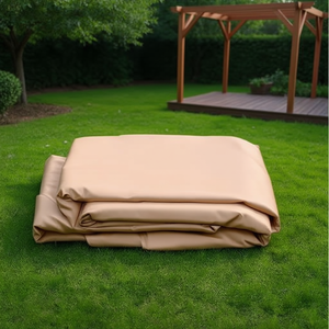 Amicasa OREGON - Cubierta para Gazebo de Poliéster Beige de 3x3 Metros, Pérgola, Pabellón - Product Image 3