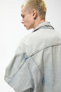 Chaqueta vaquera de algodón para hombre, ropa de calle informal de Color sólido, para Primavera, nueva - Product Image 4